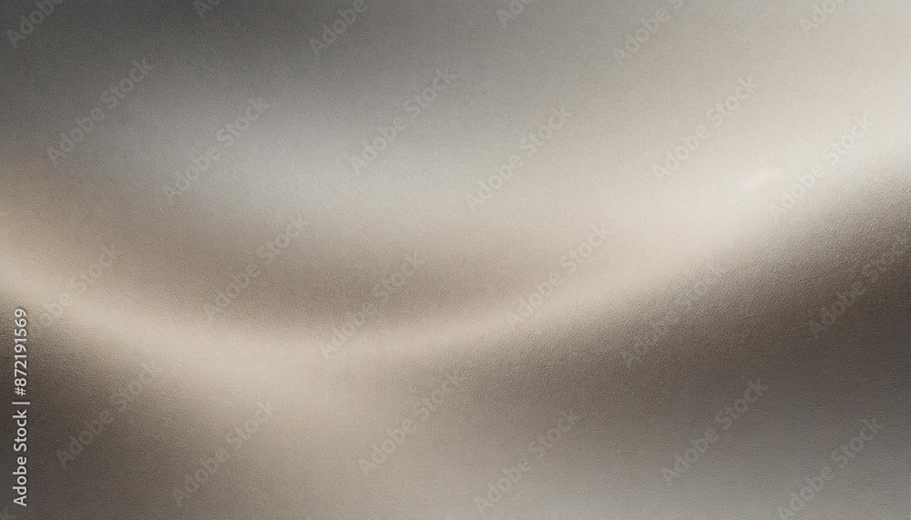 Poster beige gray silver metal abstract background texture with gradient, minimalistic wallpaper banner wit