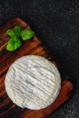 goat cheese natural fresh appetizer meal food snack on the table copy space food background rustic top view