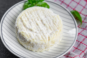 goat cheese natural fresh appetizer meal food snack on the table copy space food background rustic top view