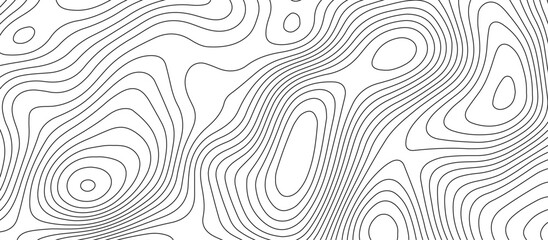 White topology and topography vector design abstract background contour map texture for print works