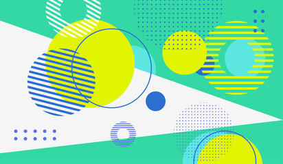 Abstract geometric background vector template
