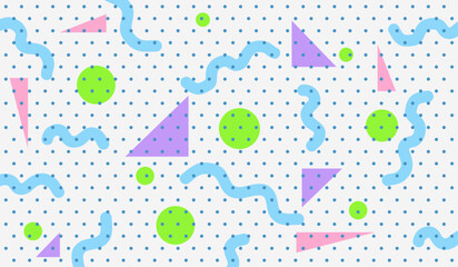 Abstract geometric background vector template