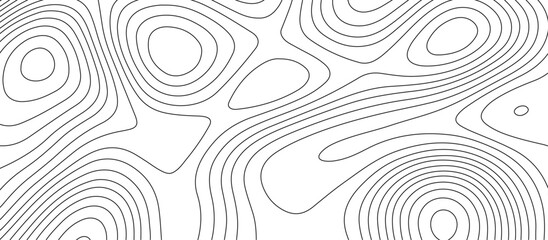 White topology and topography vector design abstract background contour map texture for print works