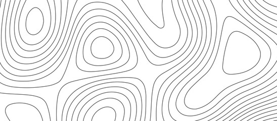 White topology and topography vector design abstract background contour map texture for print works