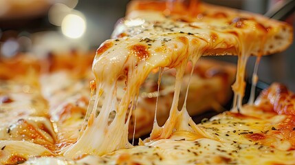 Pizza, crispy crust, simple pleasures. Generative AI
