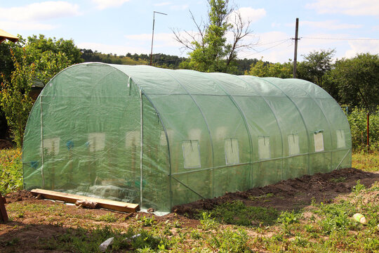 Greenhouse in the garden