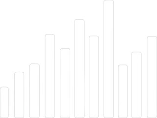 Graph icon outline