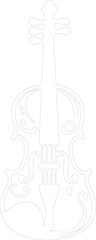 Violin outline
