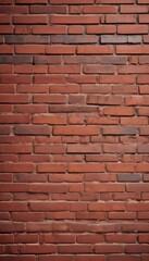 Obraz premium Texture of new regular red bricks Vertical 9:16