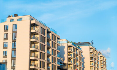 Modern  Residential Apartment Building Complex Condo 