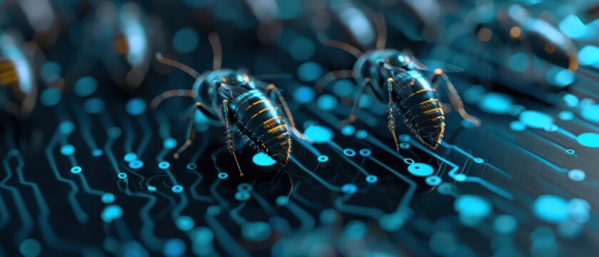 A conceptual startup employs insect programmers who use their supernatural abilities to debug software and optimize algorithms