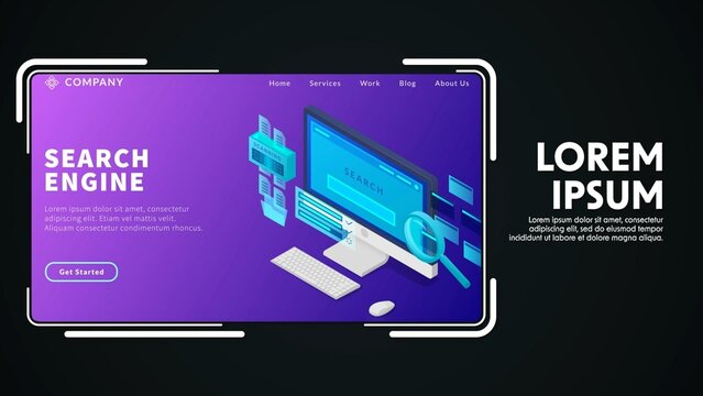 Modern Clean Website Promo Template