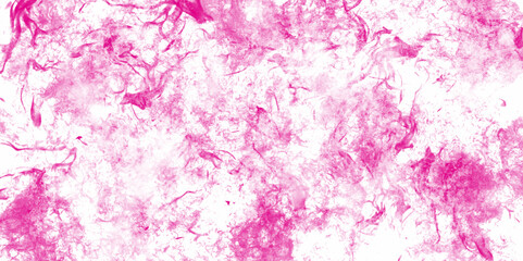 Fototapeta premium Pink watercolor background for textures backgrounds and web banners design. pink watercolor texture background marble grunge vintage stone surface splashed smoke. Pink dust particle splash on white.
