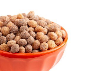 Chocolate Peanut Butter Flavored Breakfast Cereal Balls