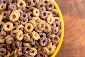 Healthy Blueberry Banana Vegetable and Fruit Flavored Breakfast Cereal Rings