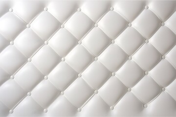 White Upholstery Leather Texture As Background
