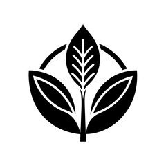 illustration of a tree vector logo icons.