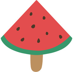 수박맛 스틱 아이스크림