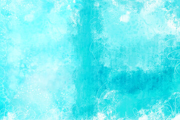 abstract blue texture background, dry brash, watercolor