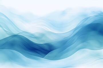 Fototapeta premium Abstract water ocean wave blue aqua teal texture 