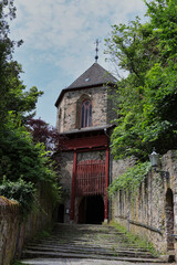 Obraz premium Schlosstor mit Falltor Braunfels