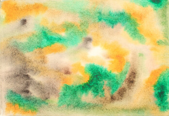 Abstract design colorful watercolor stains picture painting illustration background 
Colorful aquarelle wash drawing design wallpaper hand painted watercolor brush strokes painted background 
