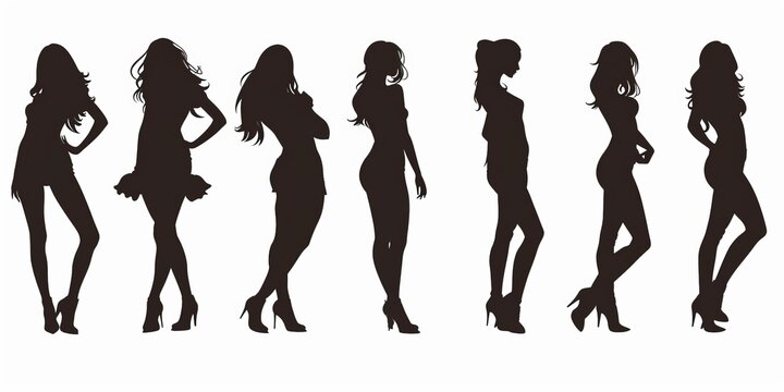 female bodies stock photography