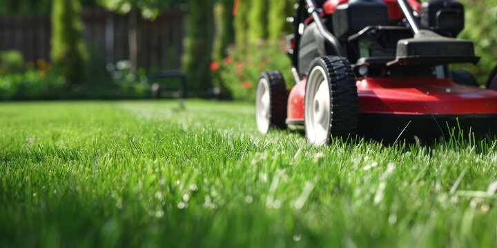 lawn mowing service