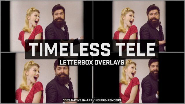 Timeless Tele LetterBox Overlays