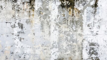 The concrete wall with its detailed grunge texture in white and gray stains provides a perfect background. Generative AI