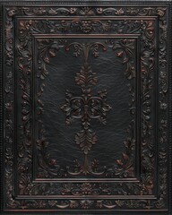 Vintage book cover design showcasing intricate patterns, timeless typography, and luxurious textures that radiate a touch of nostalgia and sophistication.