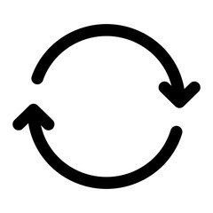 processing icon design in filled and outlined style