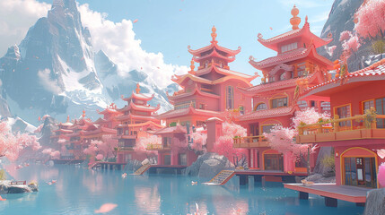 Naklejka premium Paradise