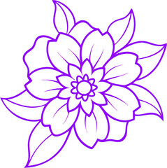 illustration of a flower