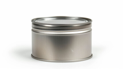 Keep your food fresh and safe with this aluminum tin can. It's perfect for long-term storage of food, and the blank edge makes it easy to label.