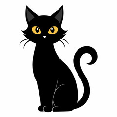 Obraz premium halloween pumpkin head, black cat ,cat cartoon,halloween castle with bats,jack o lantern,