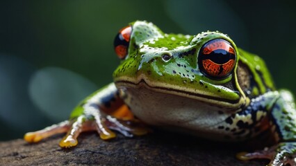 The Art of Frog Camouflage: Nature's Masters