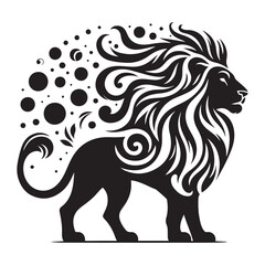 Lion Silhouette Vector