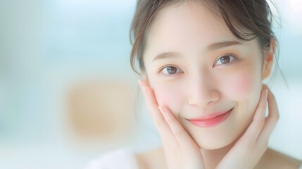 清楚できれいな女性のお顔