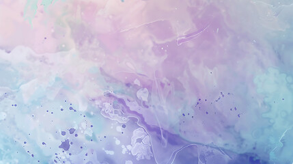 Obraz premium Ethereal Elegance: Soft Paint Splashes in Pastel Hues