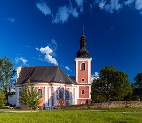 Church of Saint Mary Magdalene, Bozanov, Broumov, Czech republic