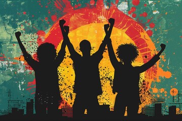 Juneteenth Independence Day. African-American history and heritage