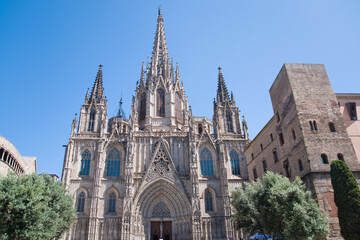 Cathredal of Barcelona, Spain
