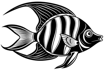 frish icon silhouette vector illustration 