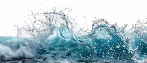 Energetic Ocean Scene