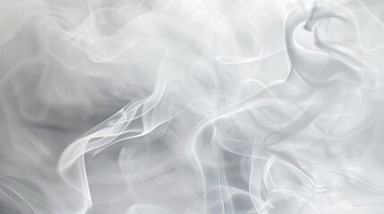 Fototapeta premium Delicate Smoke Tendrils: Ethereal Abstract Art