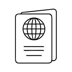 passport icon, travel icon, document icon, ID icon, visa icon, international icon, identity icon, border control icon, personal ID icon, security icon, global icon, trip icon, vacation icon, traveler 