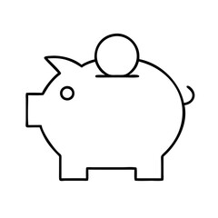 piggy bank icon; bank; savings; money; finance; budget; investment; account; financial planning; cash; currency; deposit; profit; income; piggy bank symbol; wealth; economy; banking; funds; money