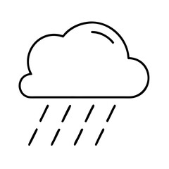 rain, vector, weather, storm, water, climate, wind, nature, meteorology, icon symbol, raindrop, lightning, thunderstorm, night, season, thermometer, umbrella, cloud, sky, dripped, overcast, wet, day