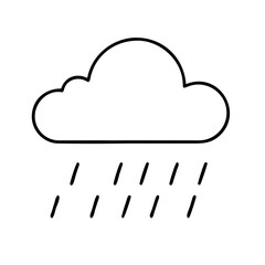 rain, weather, storm, symbol, water, climate, meteorology, thunderstorm, raindrop, lightning, wind, environment, umbrella, cloud, overcast, sky, wet, precipitation, forecast, rainy, shower, humidity